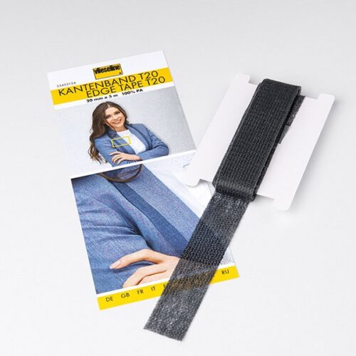 Edge Tape: Pre-pack 20mm x 5m Charcoal