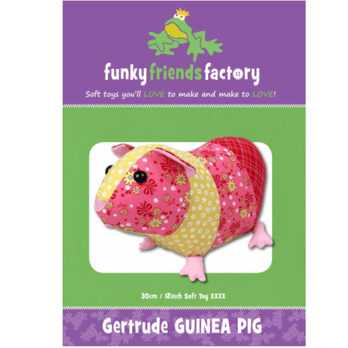 FF4767 Gertrude Guinea Pig: Funky Friends Factory