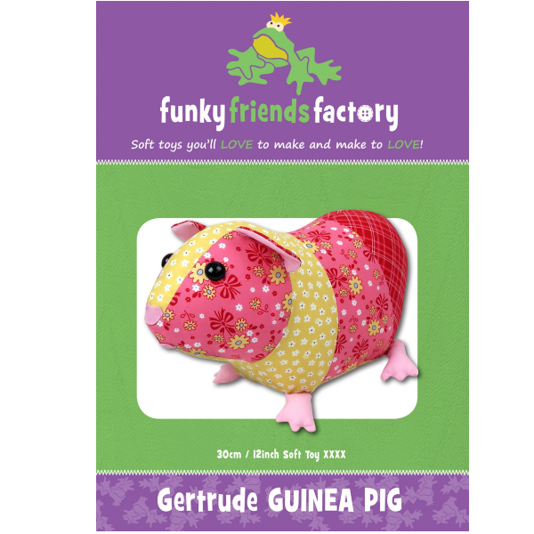 FF4767 Gertrude Guinea Pig: Funky Friends Factory