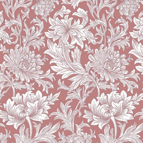 PWWM080.Coral Chrysanthemum Tonal
