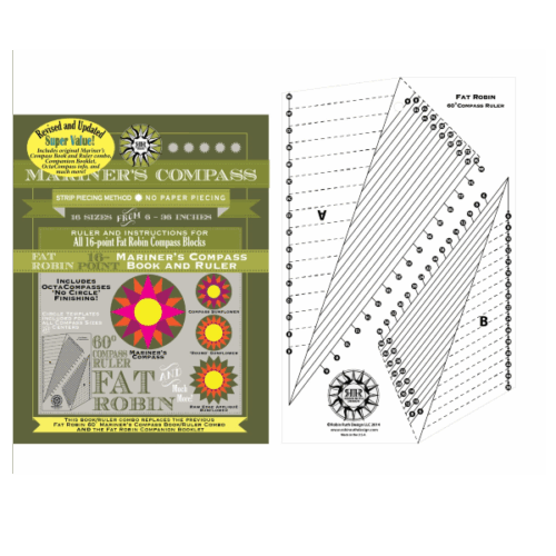 RR184-Fat Robin Mariner's Compass