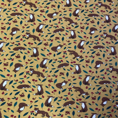 Cotton Jersey KC1514-013 Fox