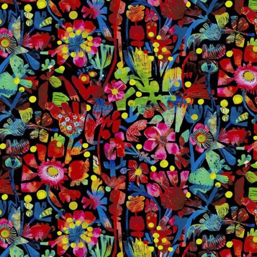 PWES005.BLACK Flora Nera