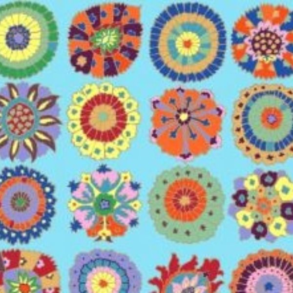 GP192 Carpet Cookies: Kaffe Fassett