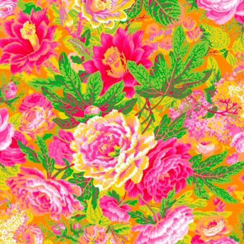 PWPJ029.Yellow Floral Burst