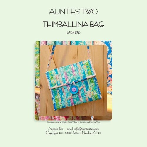 AT211 Thimballina Bag Pattern: Aunties Two