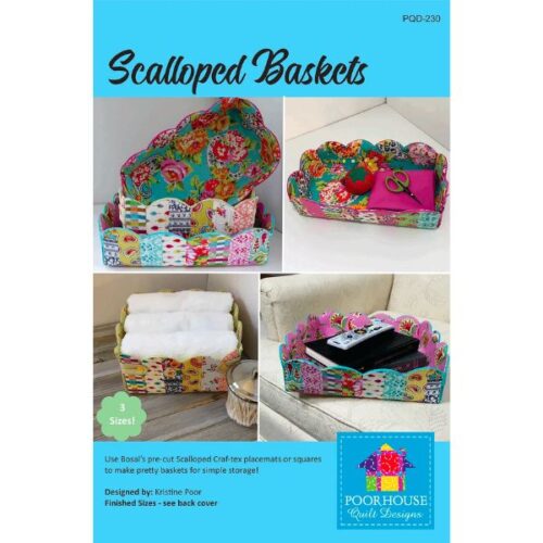 Scalloped Baskets PQD-230 Pattern