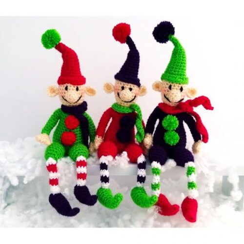 Christmas Elves Crochet Kit