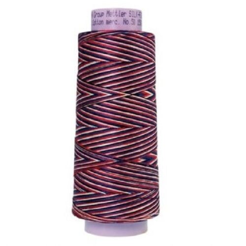 Mettler Cotton Thread Multi 50 1372m Patriotic 9823