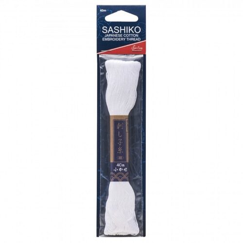 Sashiko Cotton Thread 40m White