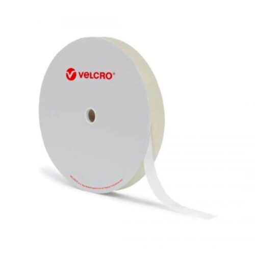 20mm Sew-On White Velcro Hook & Loop Tape (V60286 )