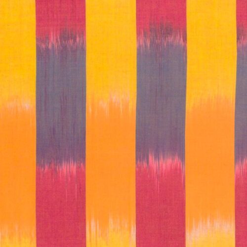 WOKF001.YELLOW Ikat Stripe