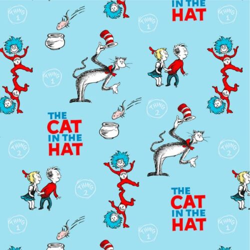 2962-03 Cat in The Hat Dr Seuss Craft Cotton Co