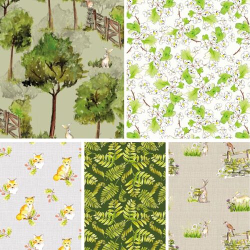 2966-01 A Country Walk Fat Quarter Pack