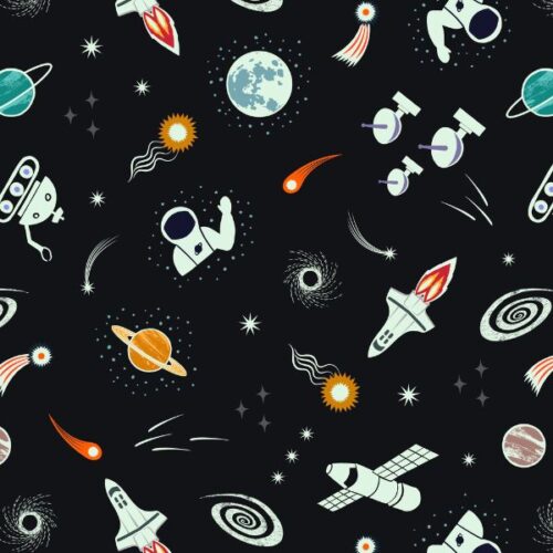 A740.3 Small Things Space on Black