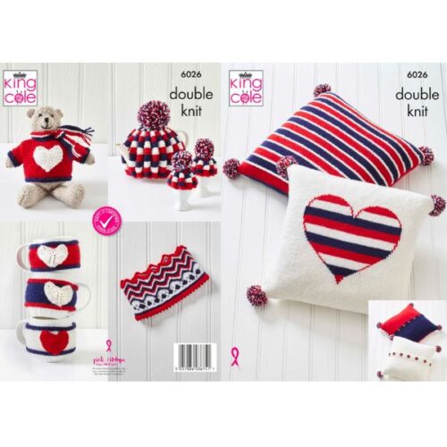 6026 Double Knit Union Jack Home Decor Set King Cole