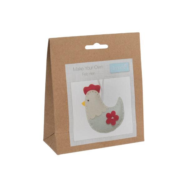 GCK015 Felt Decoration Kit_ Hen