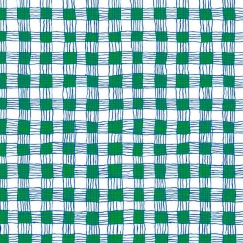 PWBM089.Green Gingham
