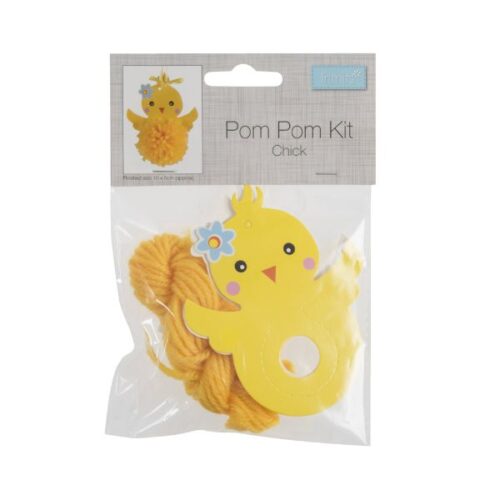 GCK063 Pom Pom Decoration Kit Chick