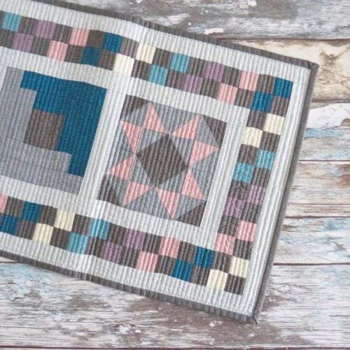 Soft Tones Linen Texture Table Runner