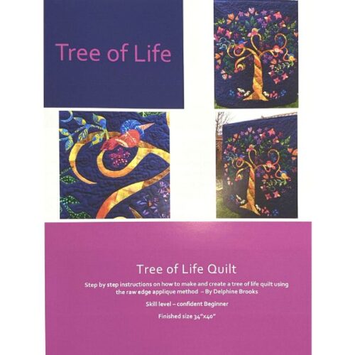 Tree of Life Quilt Pattern Delphine Brooks
