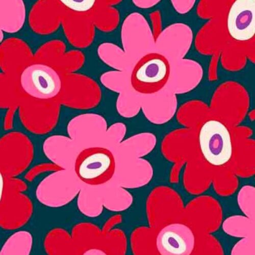 19-1009 Avalana Jersey Red Floral