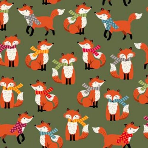 2596 G Foxes on Green