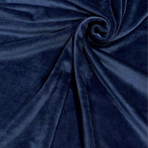 C8445 Navy Plush Fleece