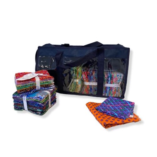 MR4697NAVY: Fat Quarter Storage Bag: Sew Easy