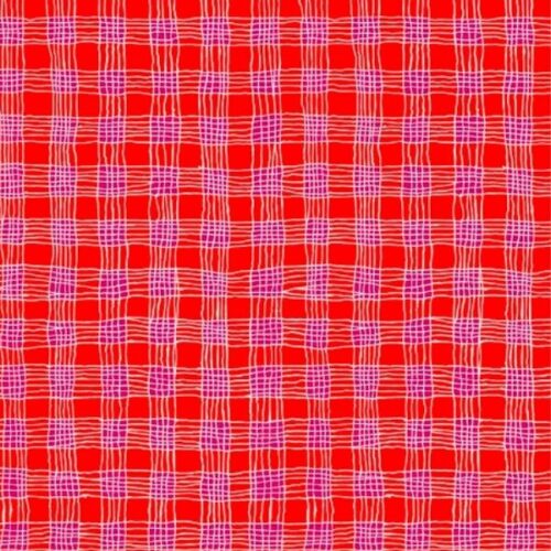PWBM089.Red Gingham