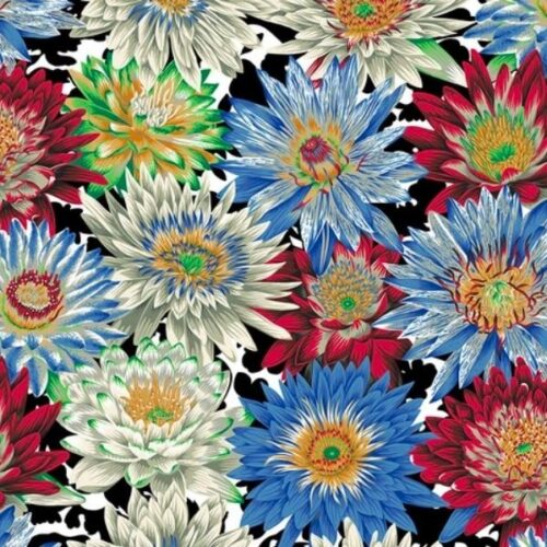 PWPJ119.Contrast Tropical Water Lilies