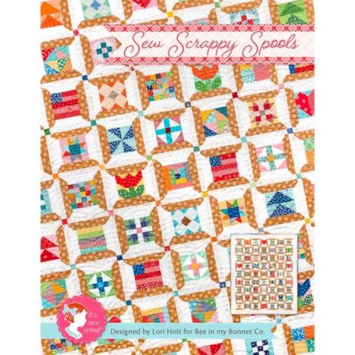 Sew Scrappy Spools Quilt Pattern