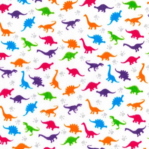 TC7778 Dinosaur Poly cotton Print Multi