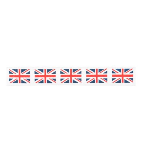 Trimits Union Jack Coronation Satin Ribbon