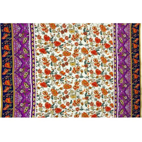 VC0162IVORY-S Digitally Printed Viscose