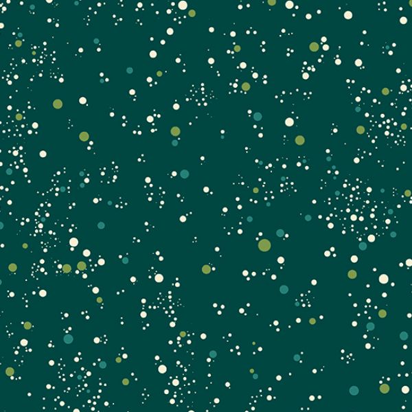 2676 G Snowfall Dots in Verde Acqua