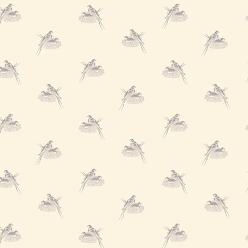 2691 P Nesting Birds in Plum