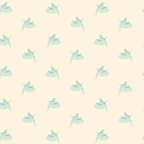 2691 T Nesting Birds in Teal