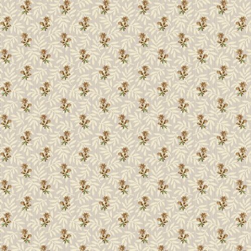 2693 P Floral Stripe in Plum