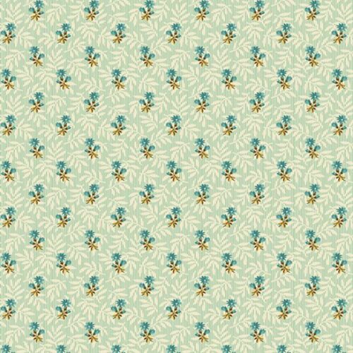 2693 T Floral Stripe in Teal