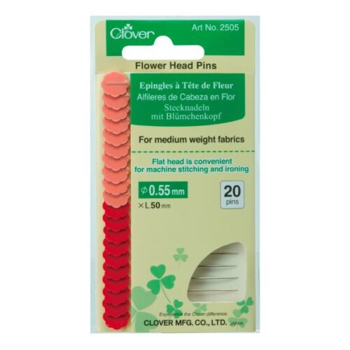 CL2505 Flower Head Pins Clover