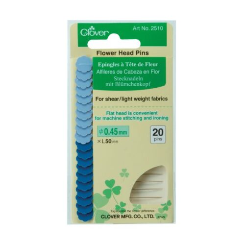 CL2510 Flower Head Pins Clover