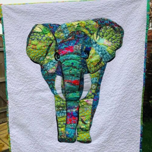 Ella Elephant Applique Workshop Delphine Brooks