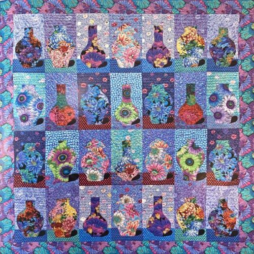 Flowery Vases Fabric Pack