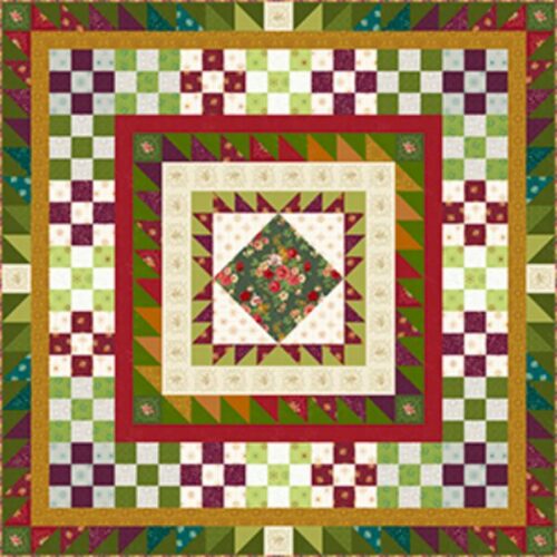 Francesca’s Christmas Garden Quilt