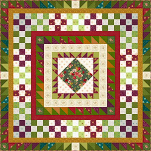 Francesca’s Christmas Garden Quilt