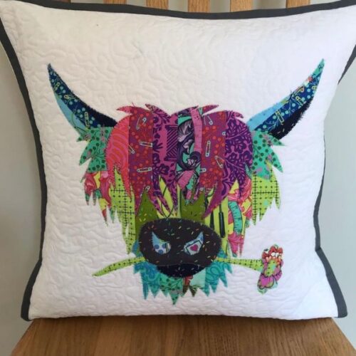 Highland Cow Applique Workshop Delphine Brooks