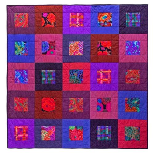 Maroon Frames Fabric Pack