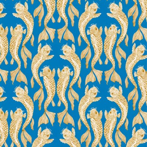 PWSA048.Blue Voyaging Koi