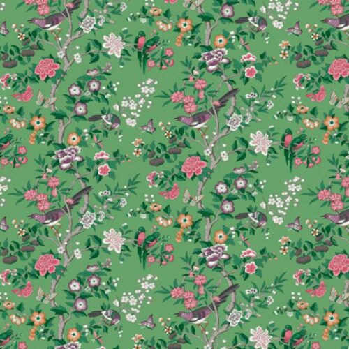 PWSA051.Green Chinoiserie Hall
